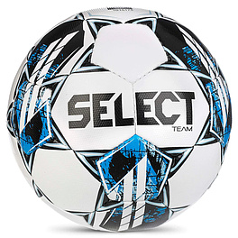 Мяч футб. SELECT Team Basic V23, 0865560002, р.5, FIFA Basic, 32 пан, гл.ПУ, руч.сш., бело-сине-гол