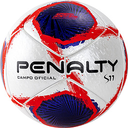 Мяч футб. PENALTY BOLA CAMPO S11 R1 XXI, 5416181241-U, PU, термосшивка, серебр-син-крас