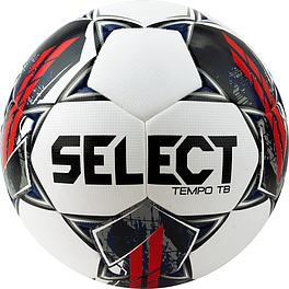 Мяч футб. SELECT Tempo TB V23, 0574060001, р.4, ПУ, термосш, бело-сине-красный